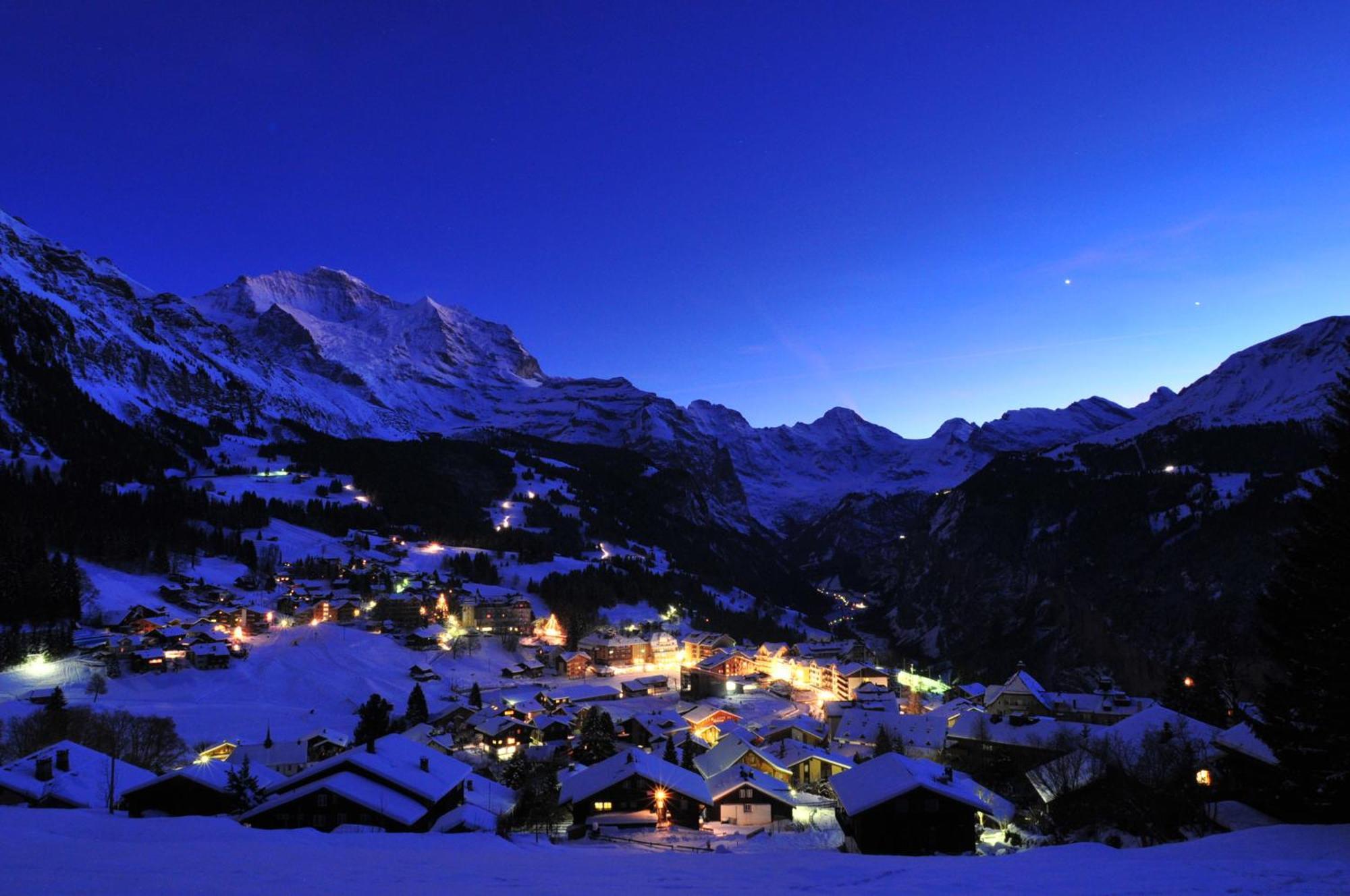 Chalet Alpina Gyger Wengen Exterior foto