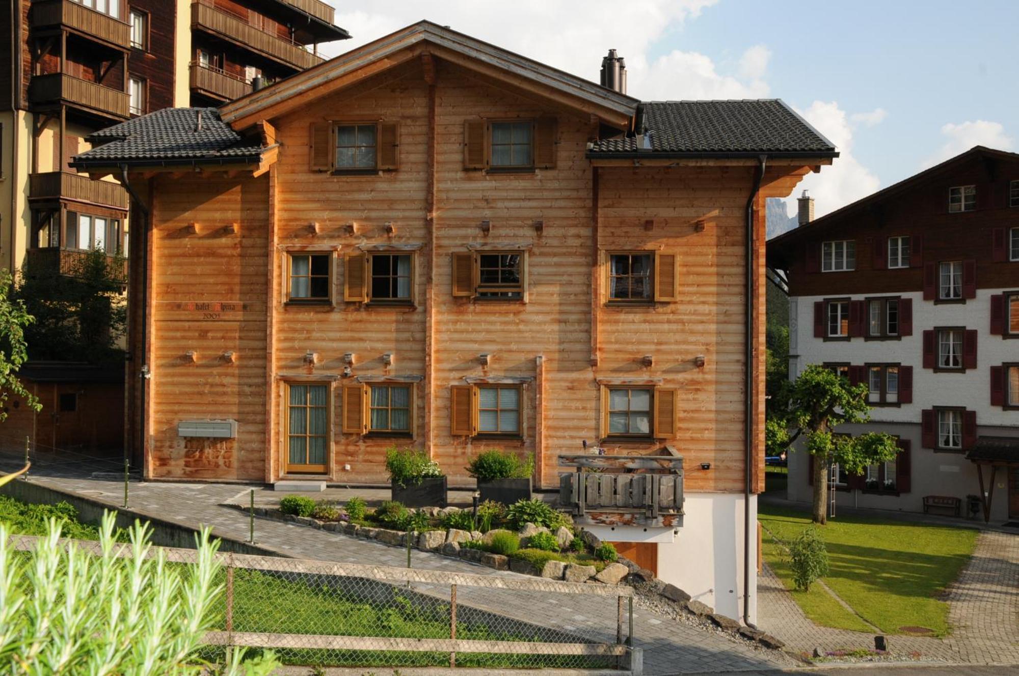 Chalet Alpina Gyger Wengen Exterior foto